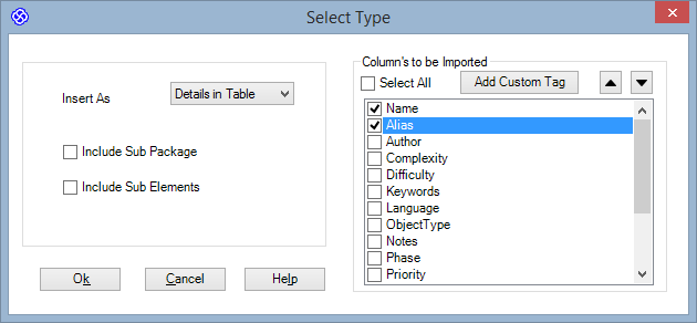 Figure 5 - Select type - Manage Users