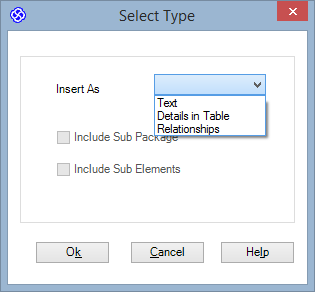 Figure 7 Include Sub Package Sub elements